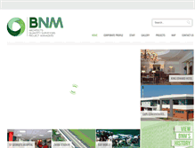 Tablet Screenshot of bnm.co.za